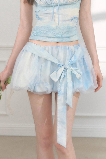 Sea Salt Jasmine Bustier Skirt