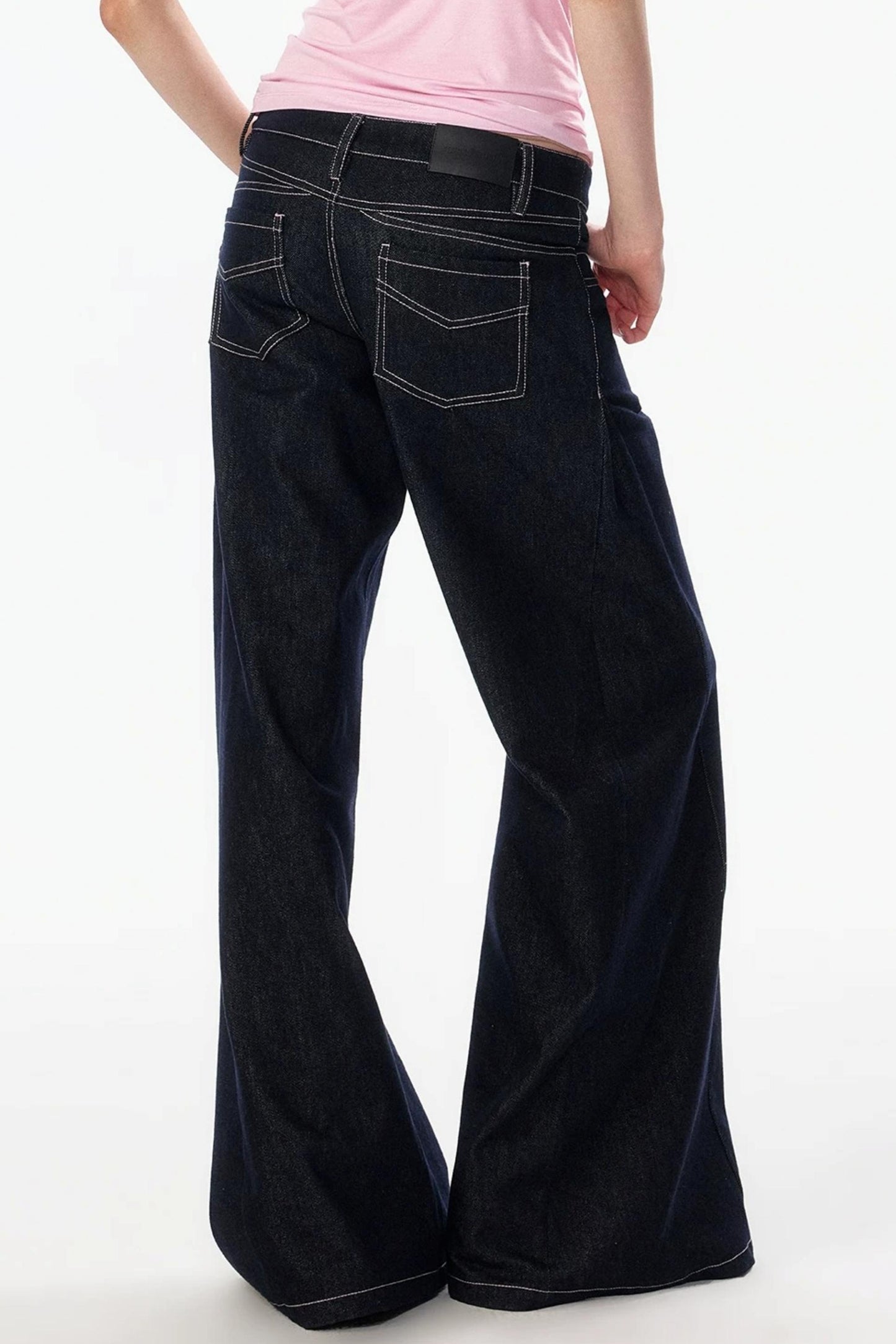 Retro Loose Denim Pants