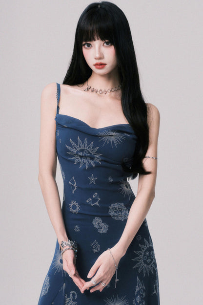 Serenity Halter Dress