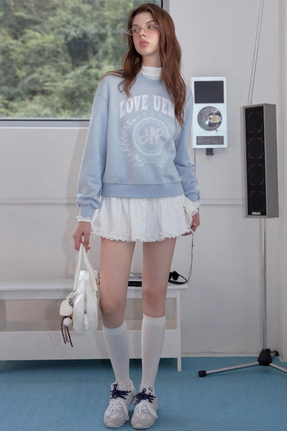 달 크루넥 스웨트셔츠