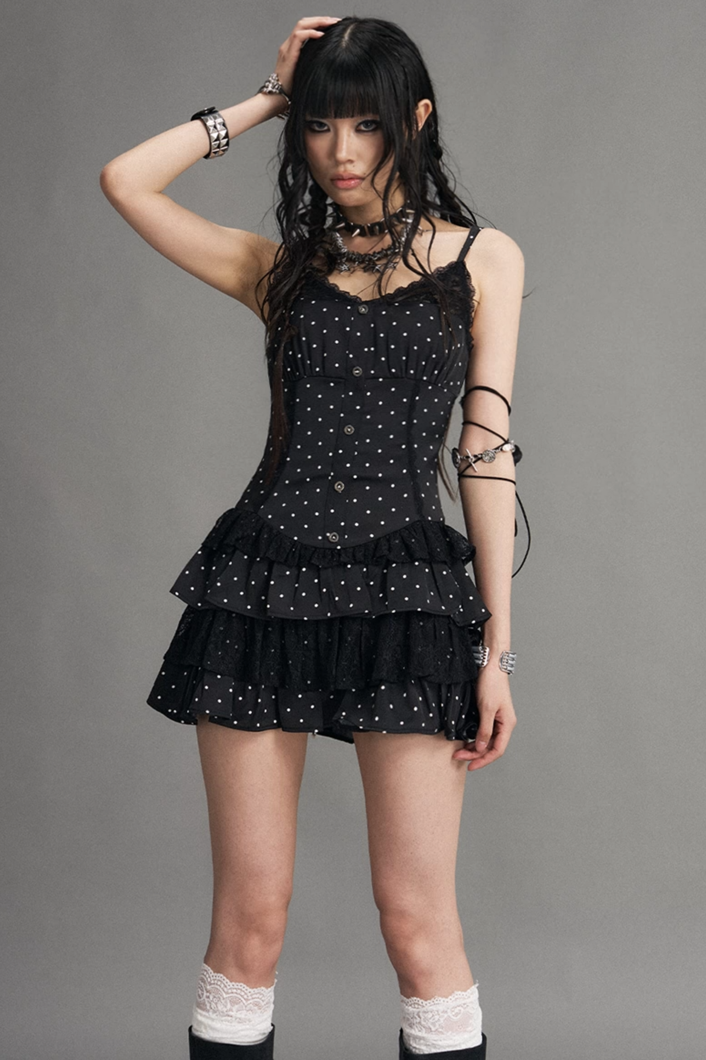 Retro Polka Dot Dress