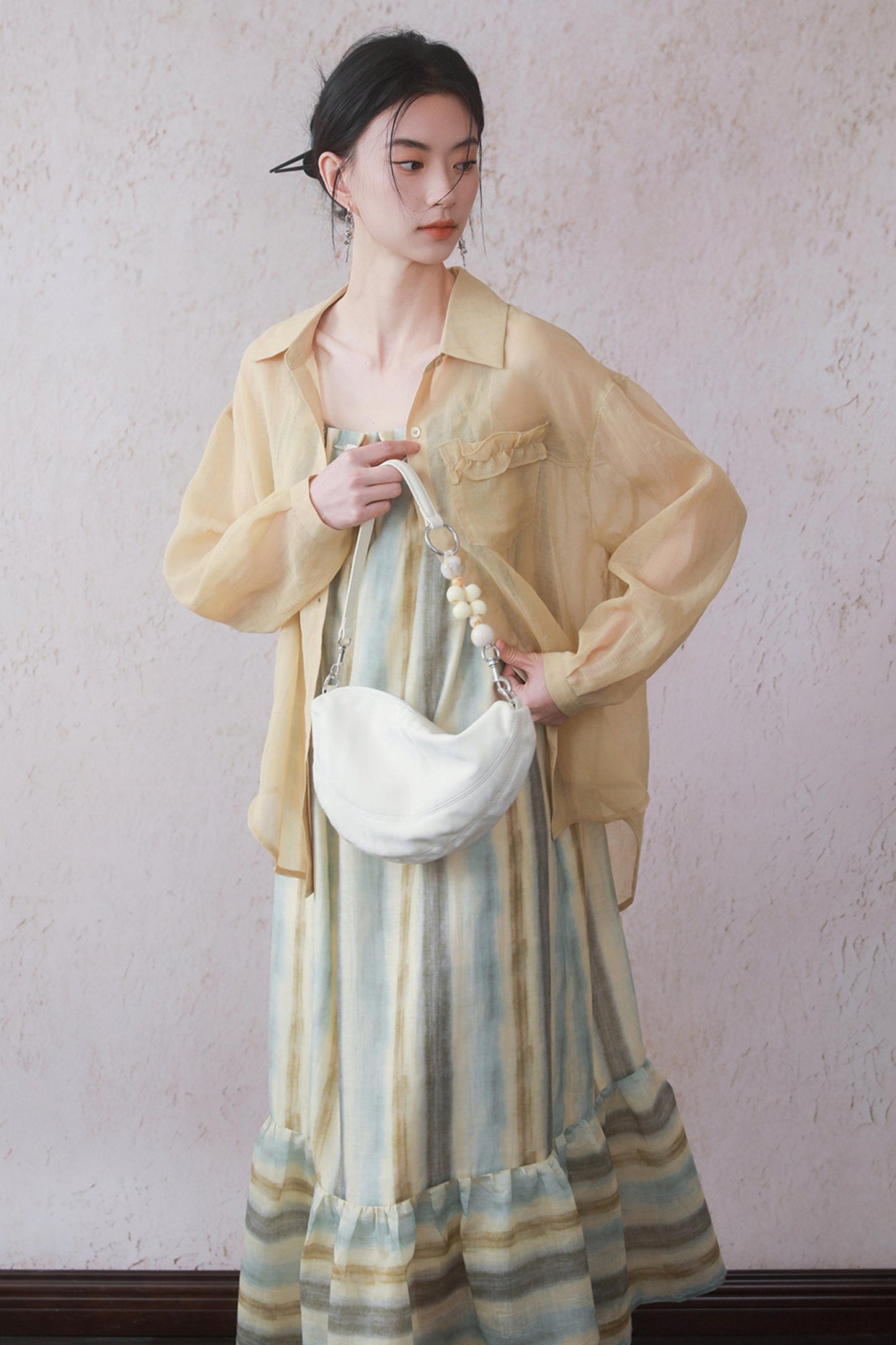 Charm Beaded Halter Dress