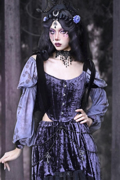 Luna Rite Gothic Bow Top