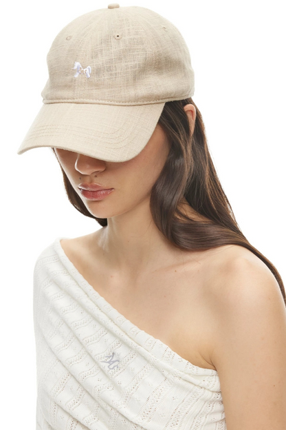 Linen Pony Logo Baseball Cap