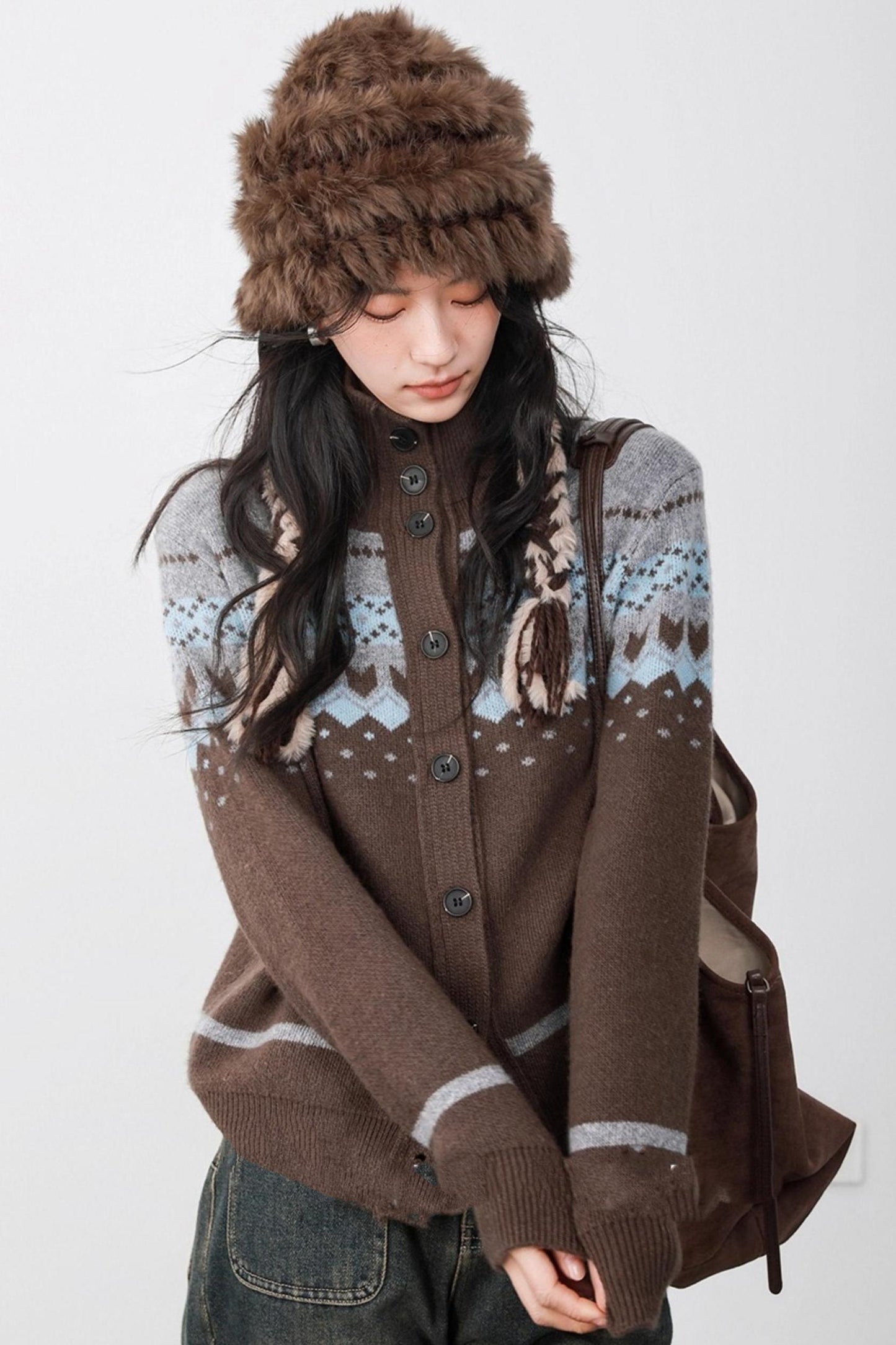 Sea Salt Fair Isle Cardigan