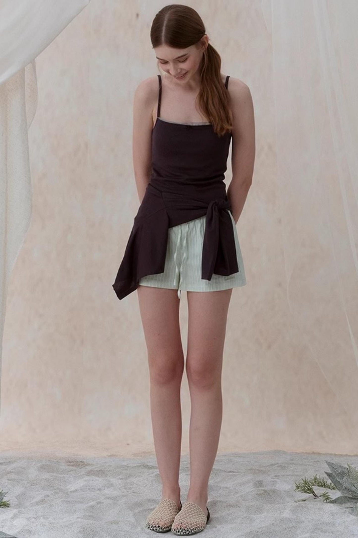 Comfort Striped Shorts