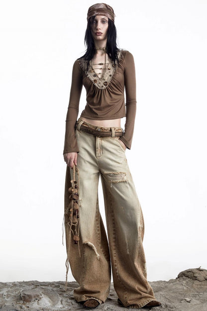 Lyocell Nomad Pleated Top