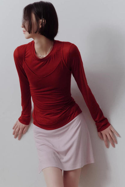 Breathable Knitted Skirt