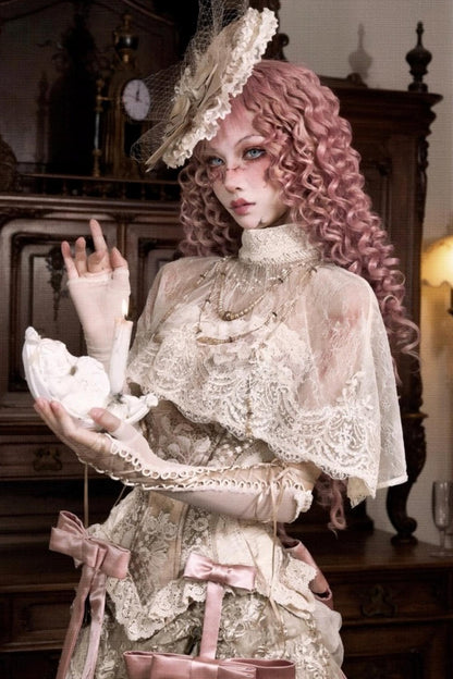 Eros Vintage Lace Cape