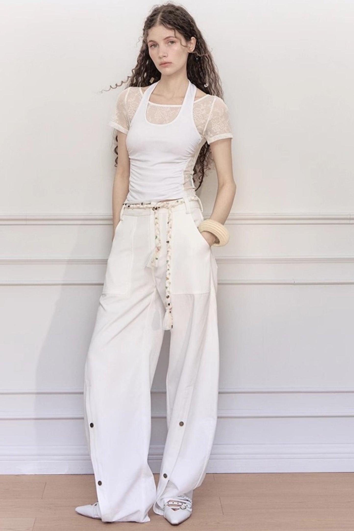 Elegant Wide-Leg Pants
