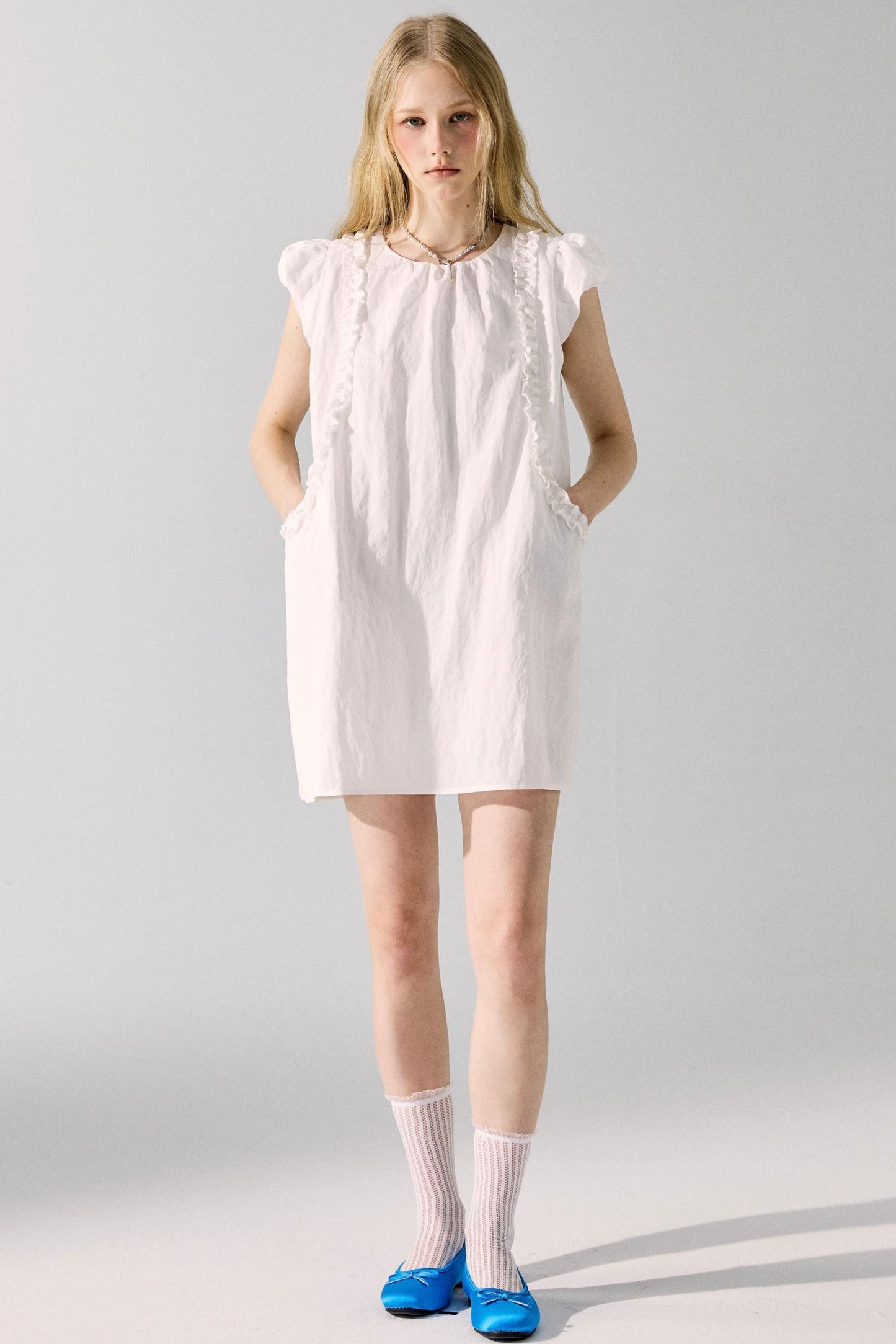 Cloud Blossom Sleeve Dress