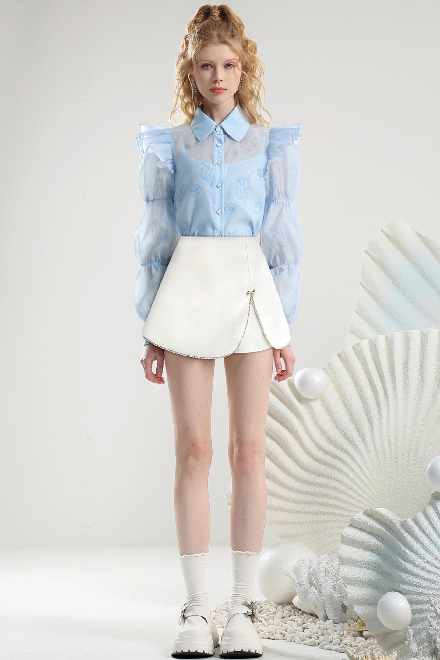 Luxury Diamond Chain Skirt