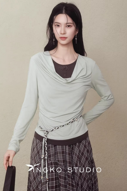 Hollow Sea Salt Blouse