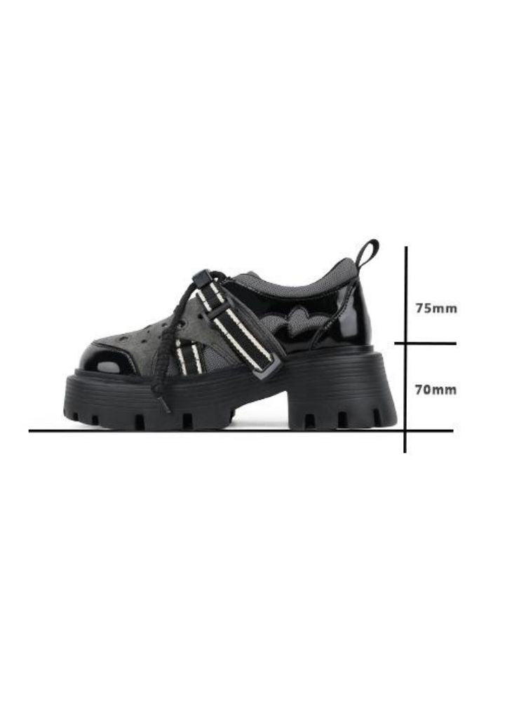 Border Band Sporty Casual Platform Shoes