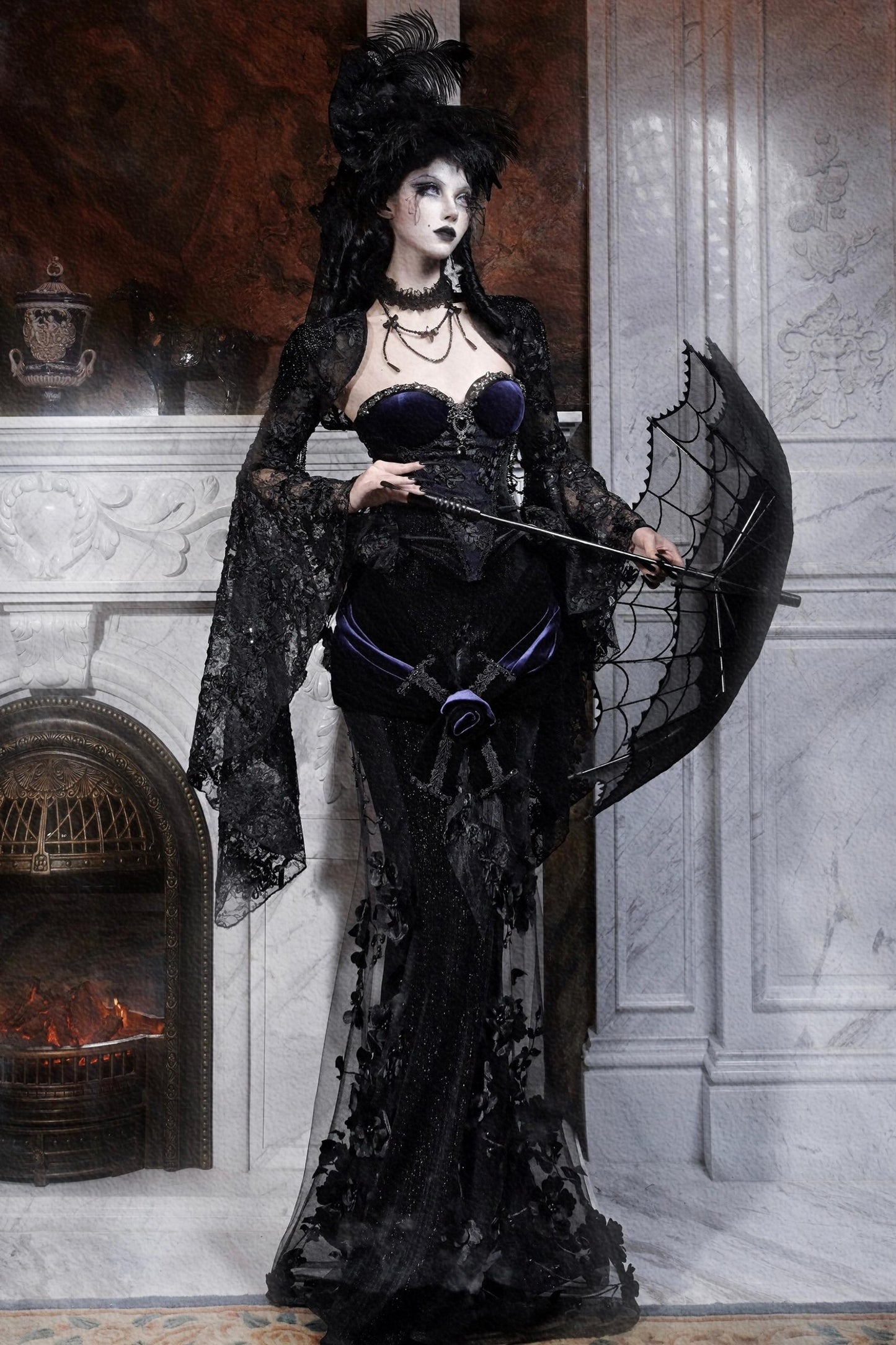 Velvet Diamond Corset