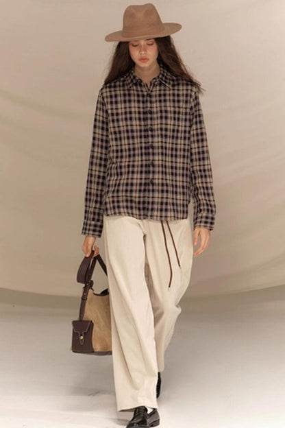 Twilight Apricot Twill Trousers