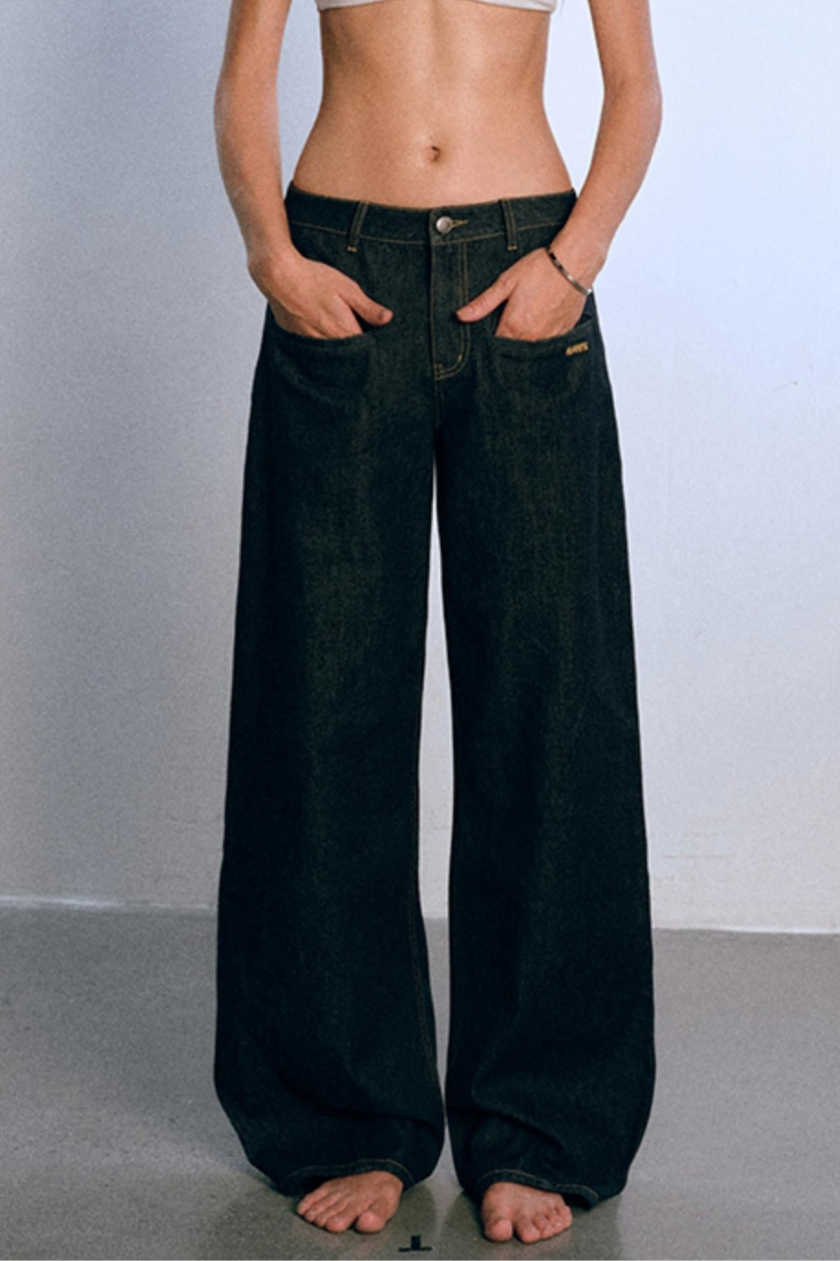 Summer Breeze Denim Trousers