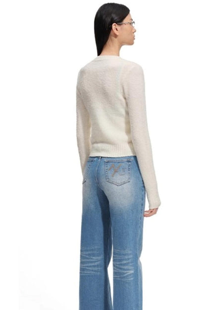 Soft Wool Knit Cardigan