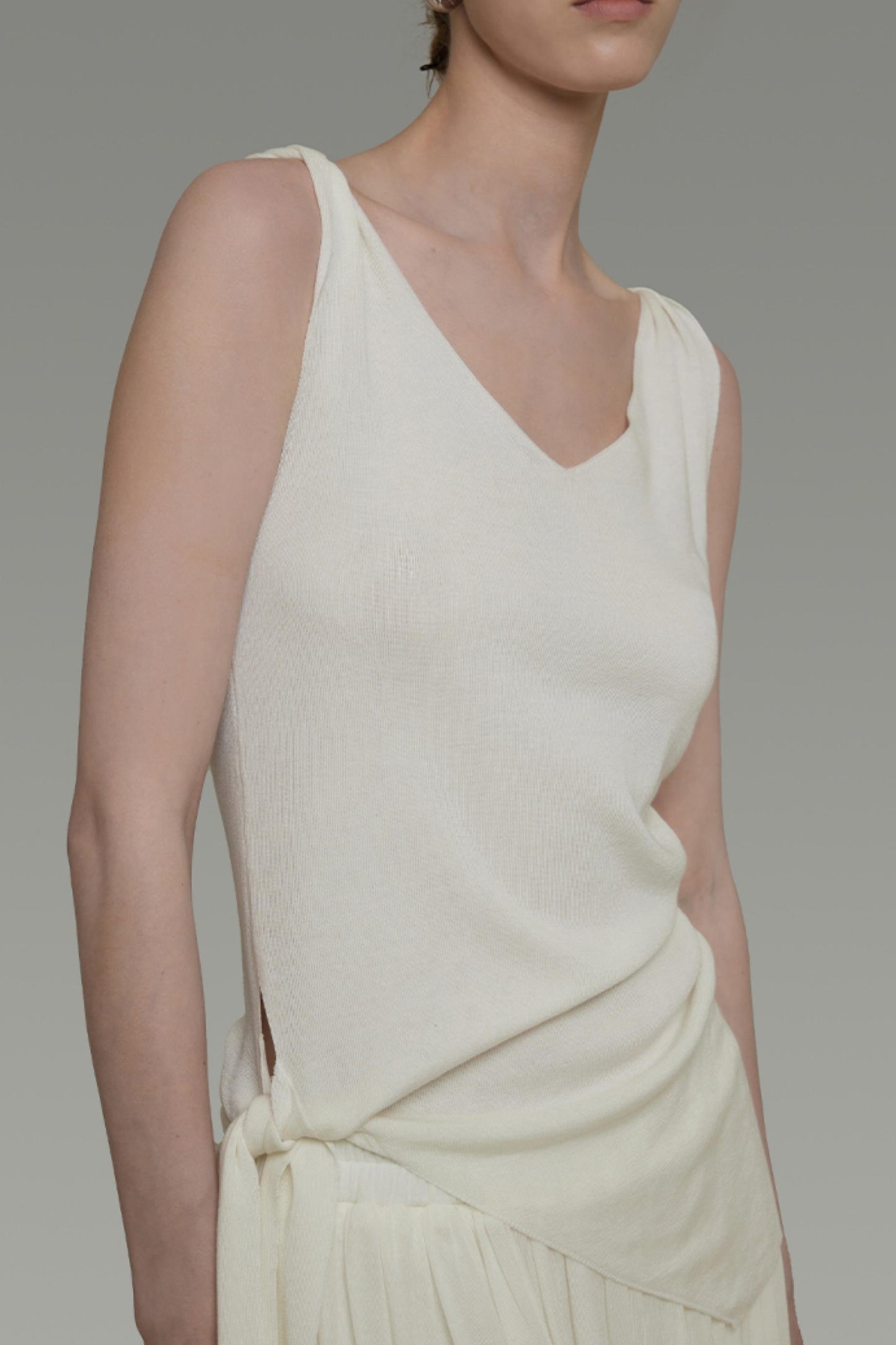 Irregular V-Neck Summer Tank