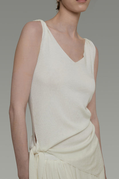 Irregular V-Neck Summer Tank