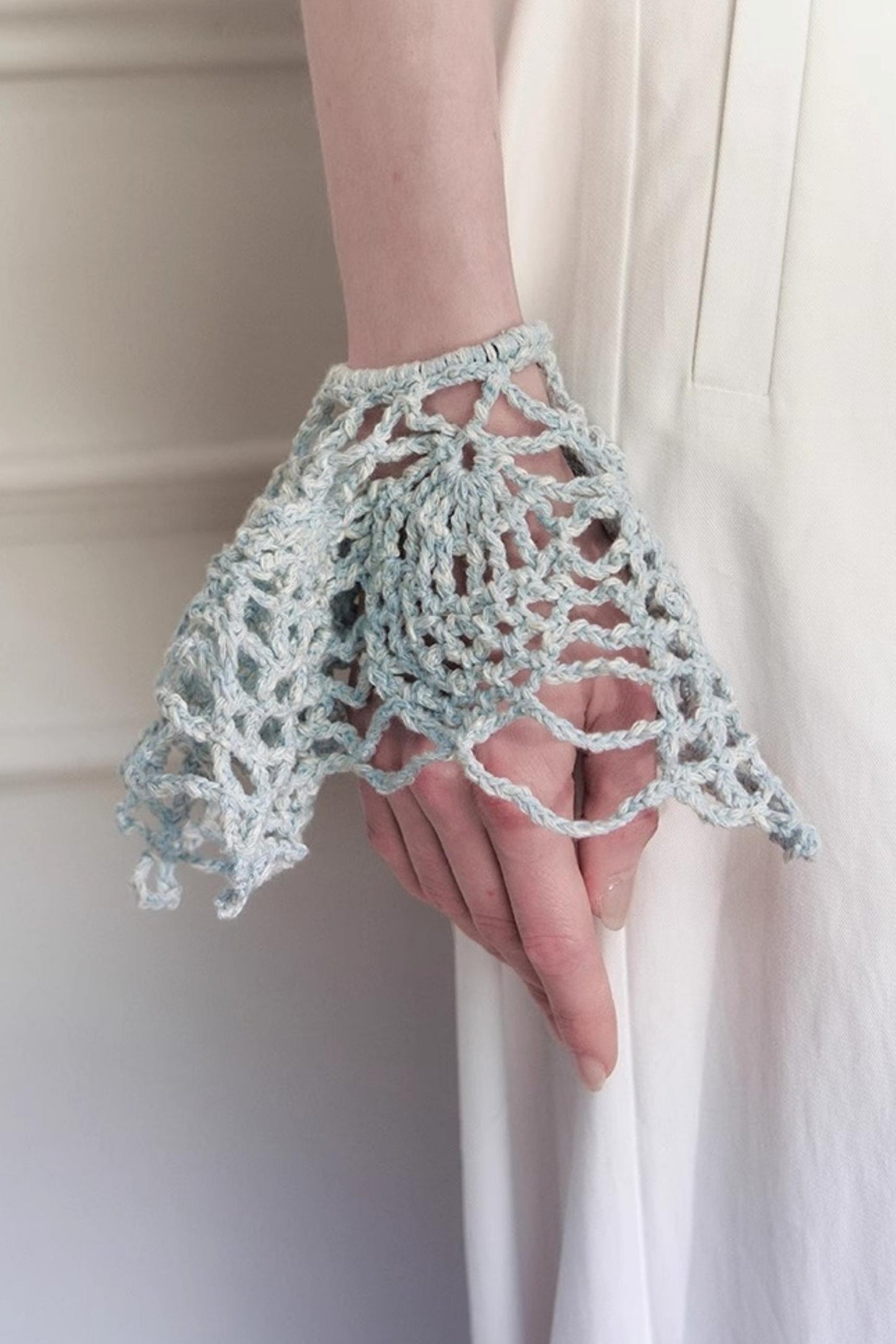 Floral Knitted Headband