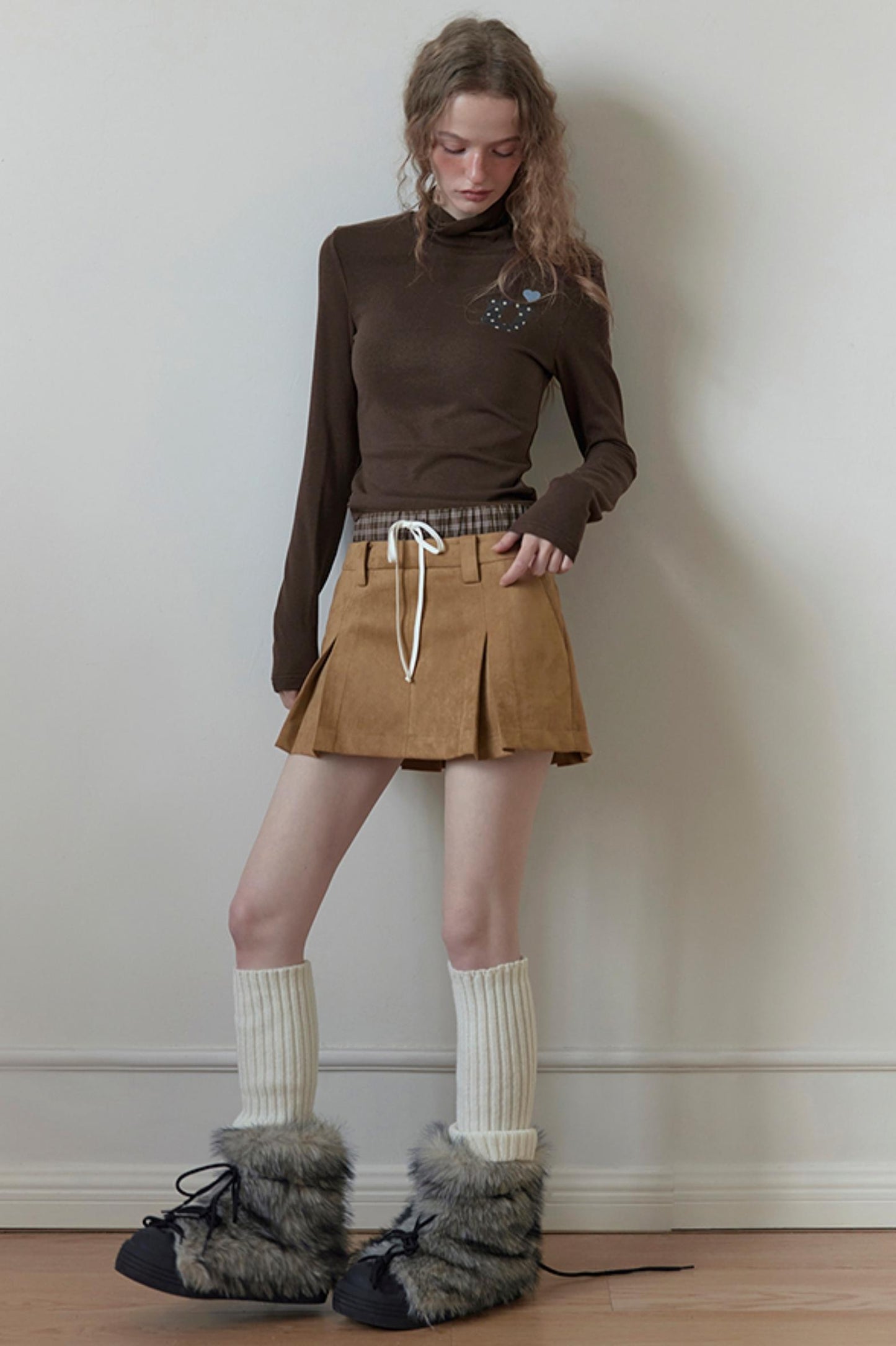 Early Winter Ruched Top