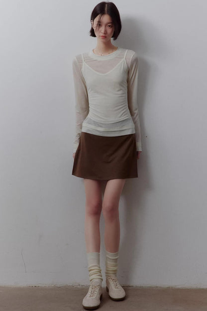 Pure Cotton Knit Top