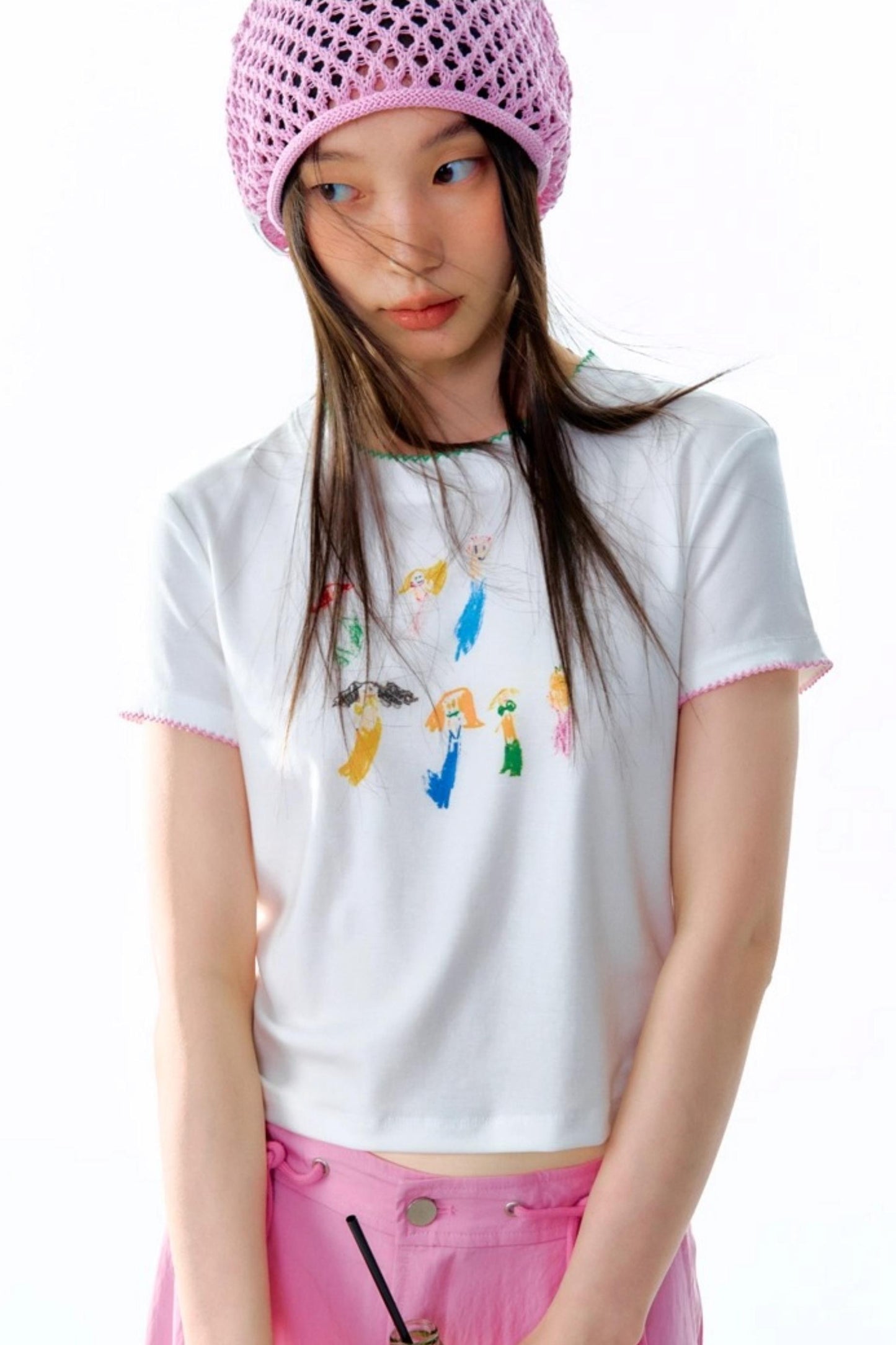 Mermaid Hand-Painted Tee