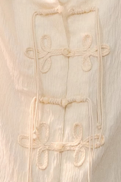 Pleated Shadow Shirt