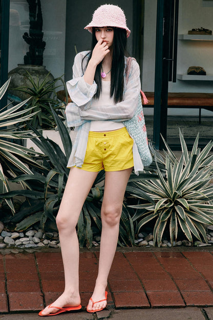 Sweet Checkered Shirt Jacket