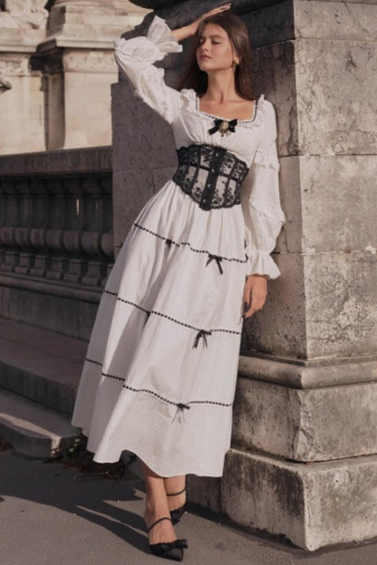 Lace Ghost Ode Dress Set-Up