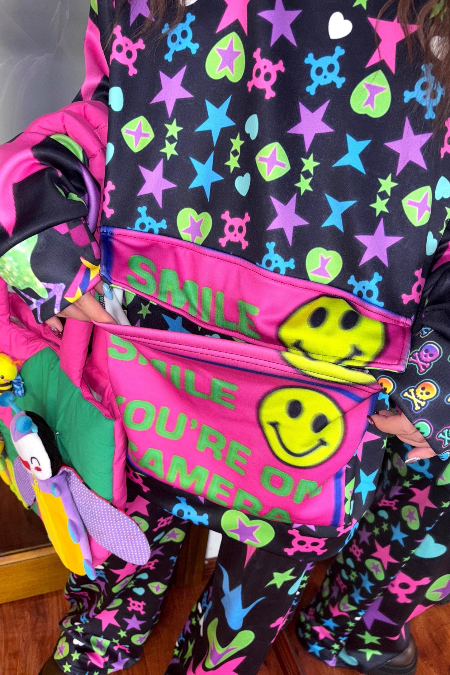 Dopamine Velvet-Lined Sweatshirt