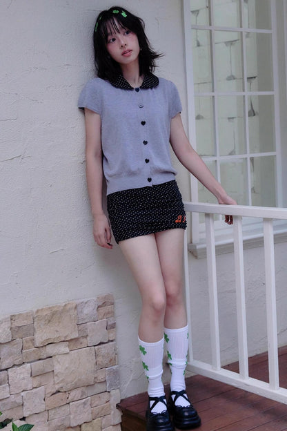 Love Buckle Knit Top