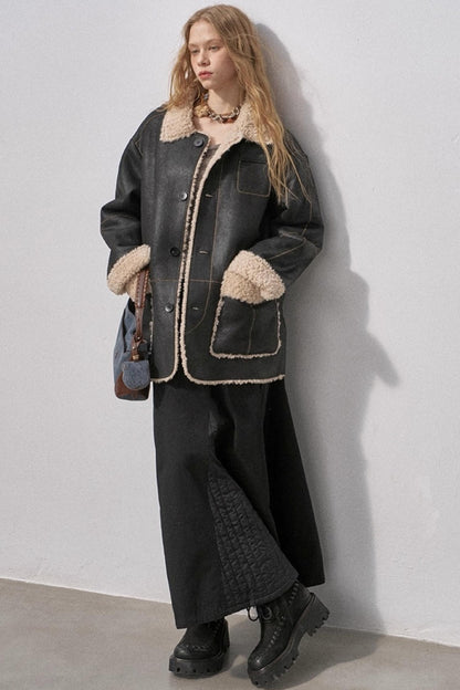 Pure Cotton Asymmetrical Skirt