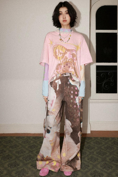 Childlike Teddy Bear Top