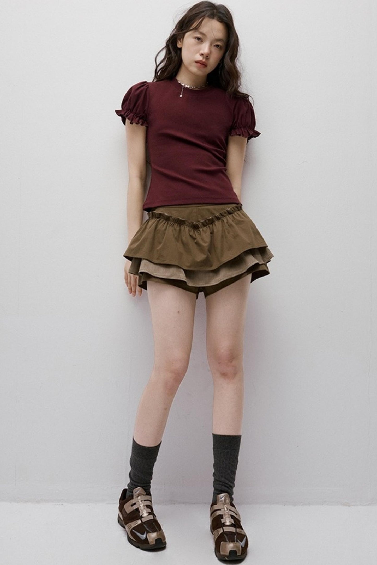 Cleanfit Puff Sleeve T-Shirt