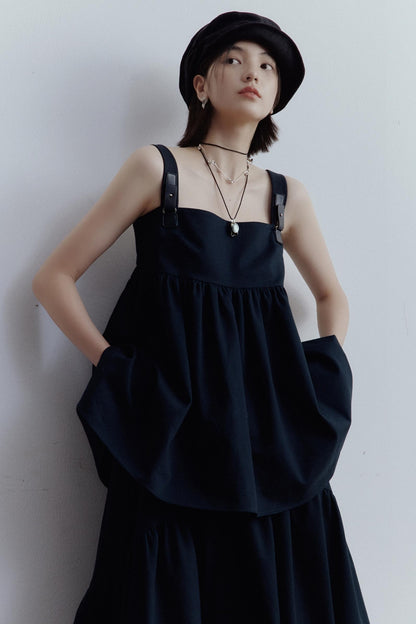 Deconstructing Linen Newsboy Hat