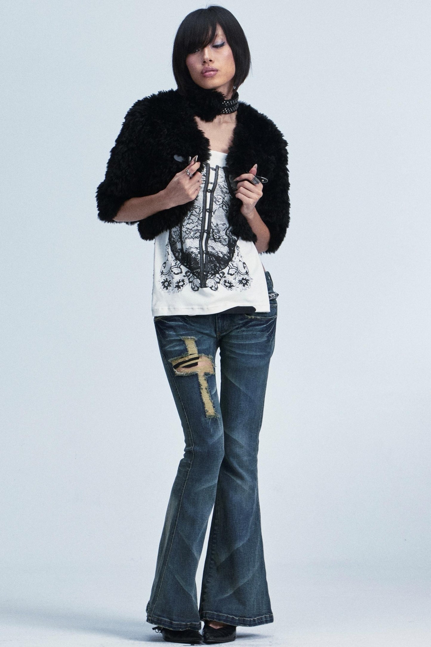 Reversible Rivet Neck Collar