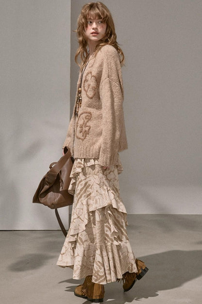 Original Ruffle Leaf Cake Skirt