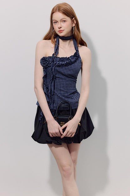 Smocked Peplum Camisole