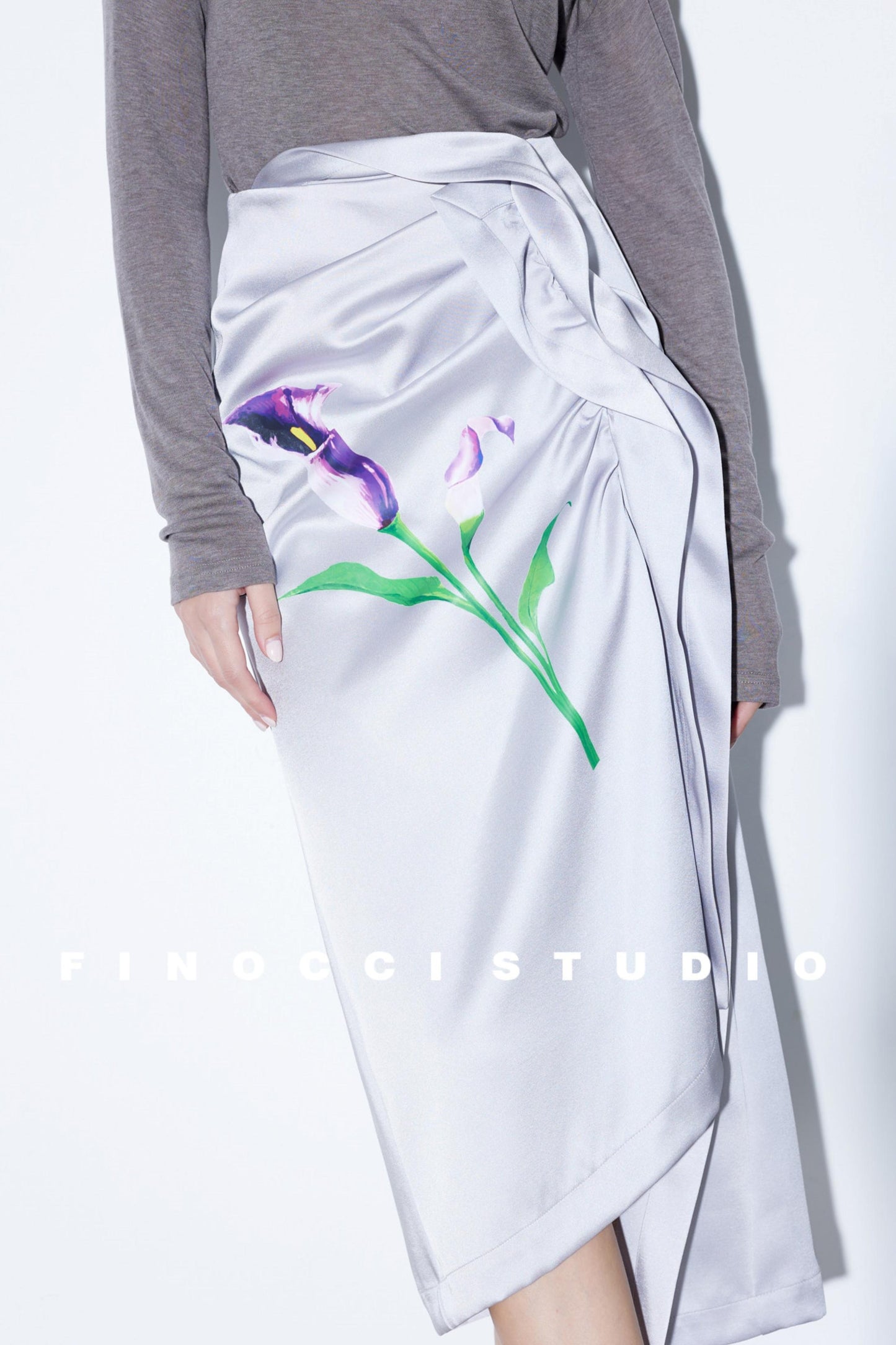 Calla-Lilie Satinrock