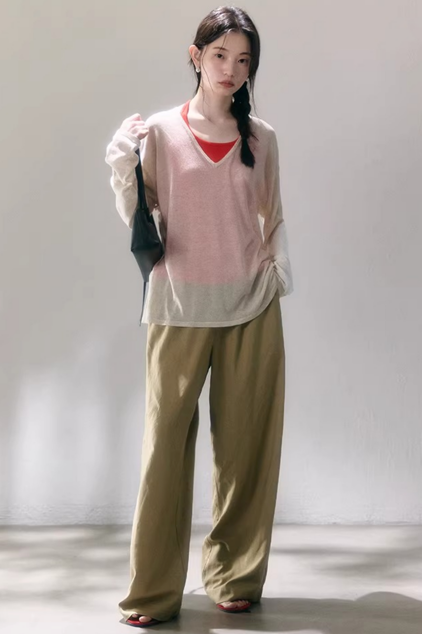 Layered U-Neck Camisole Top