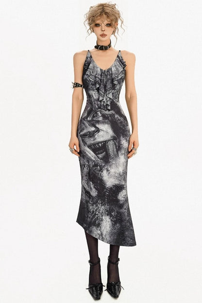 Cyberpunk Slip Dress