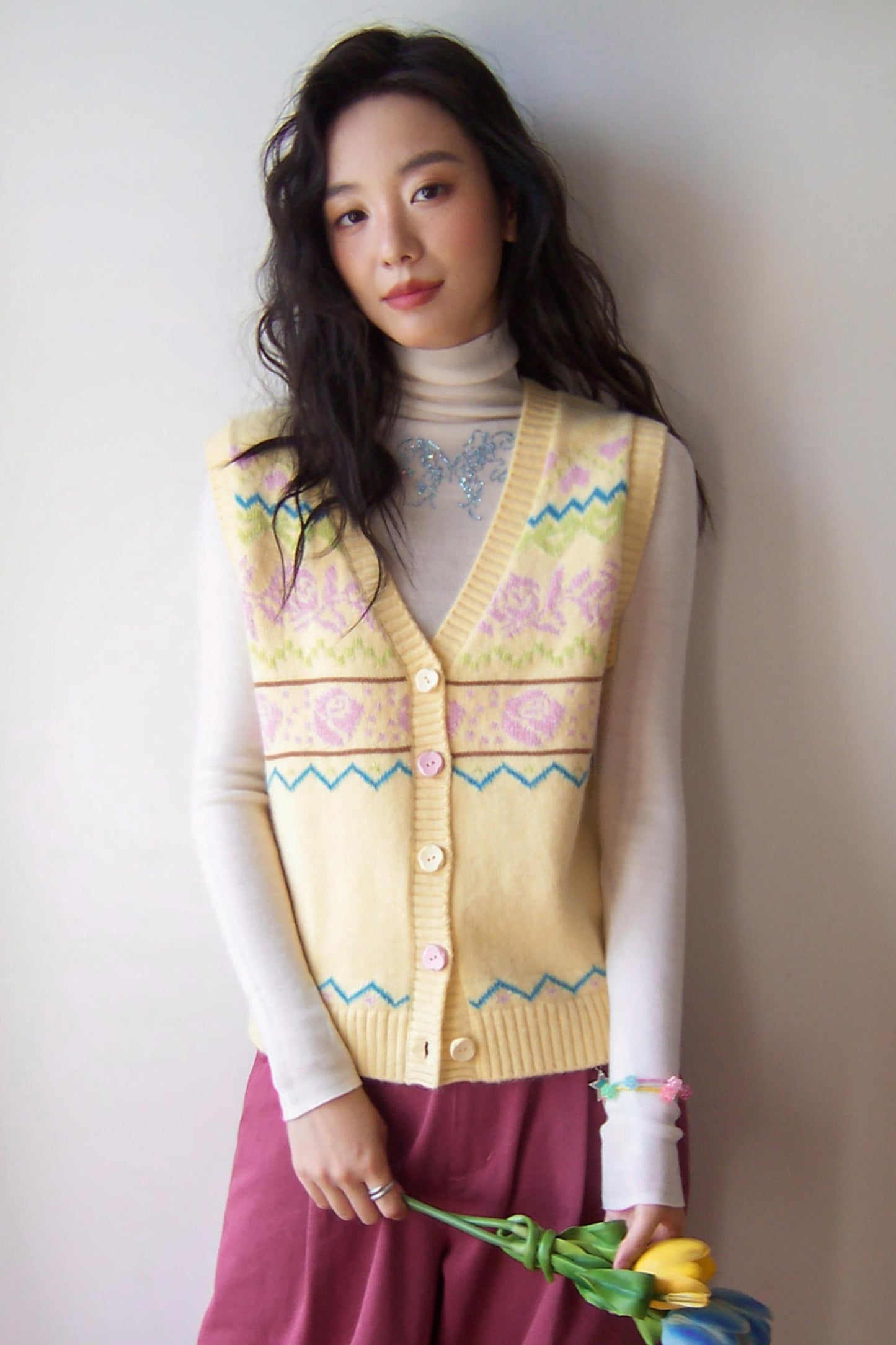 Autumn Style Knitted Vest