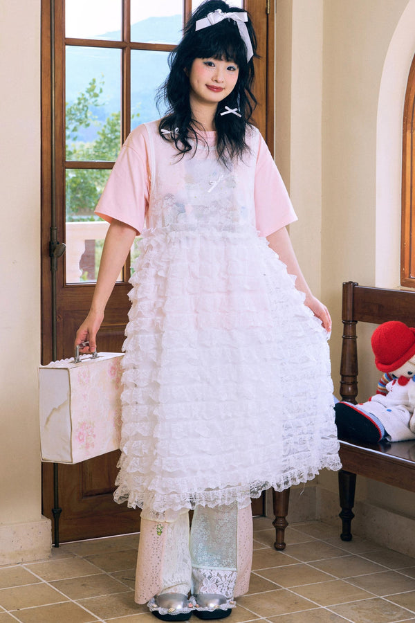 Alien Garden Jacquard Knit Dress