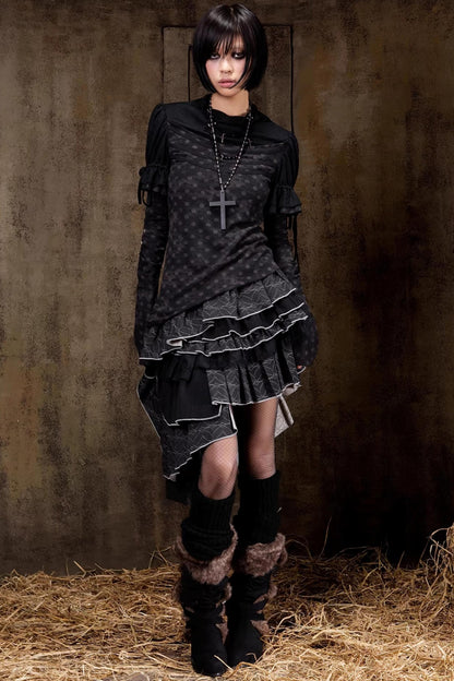 Court-Style Knit Top