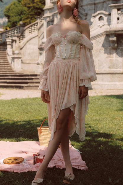 Autumn Jacquard Skirt