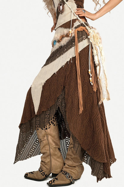 Milky Cool Art Skirt Set-Up