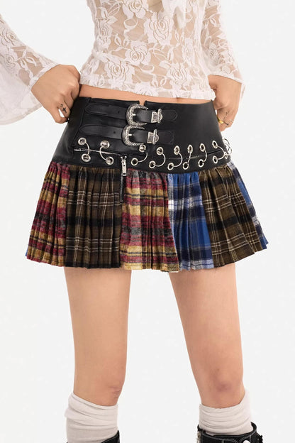 Molly Punk Plaid Skirt