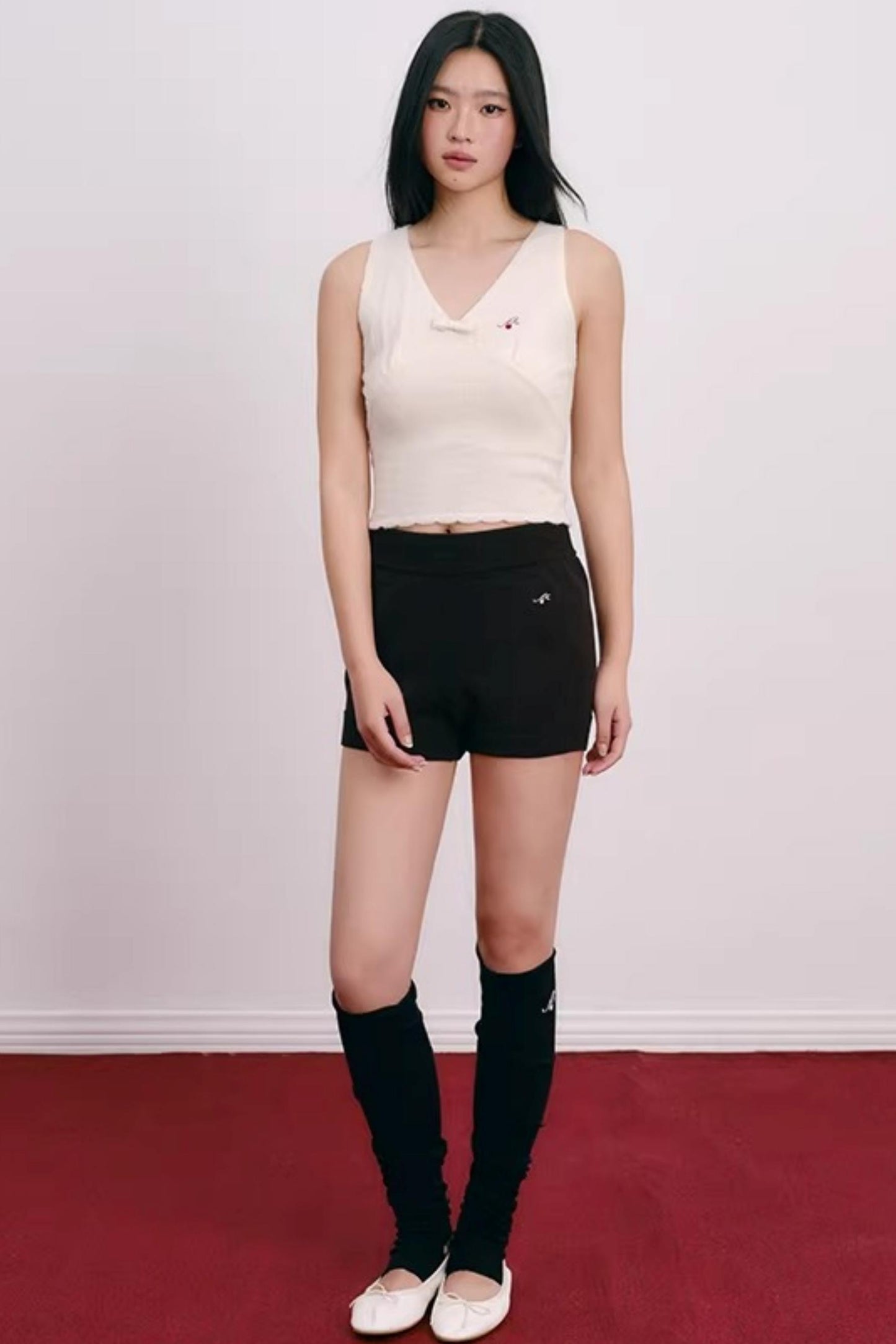 Korean Lace Bowknot Top